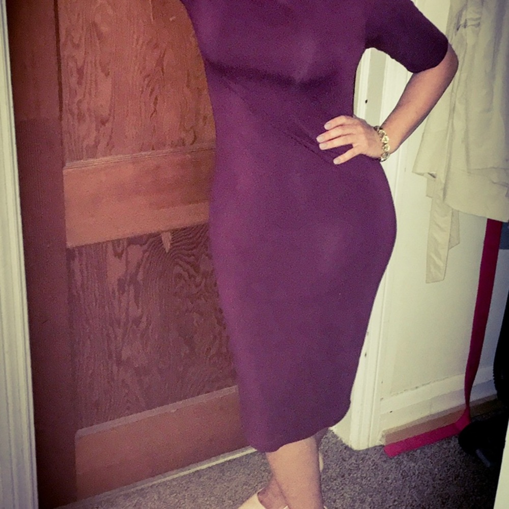 MIDI fitted Dress